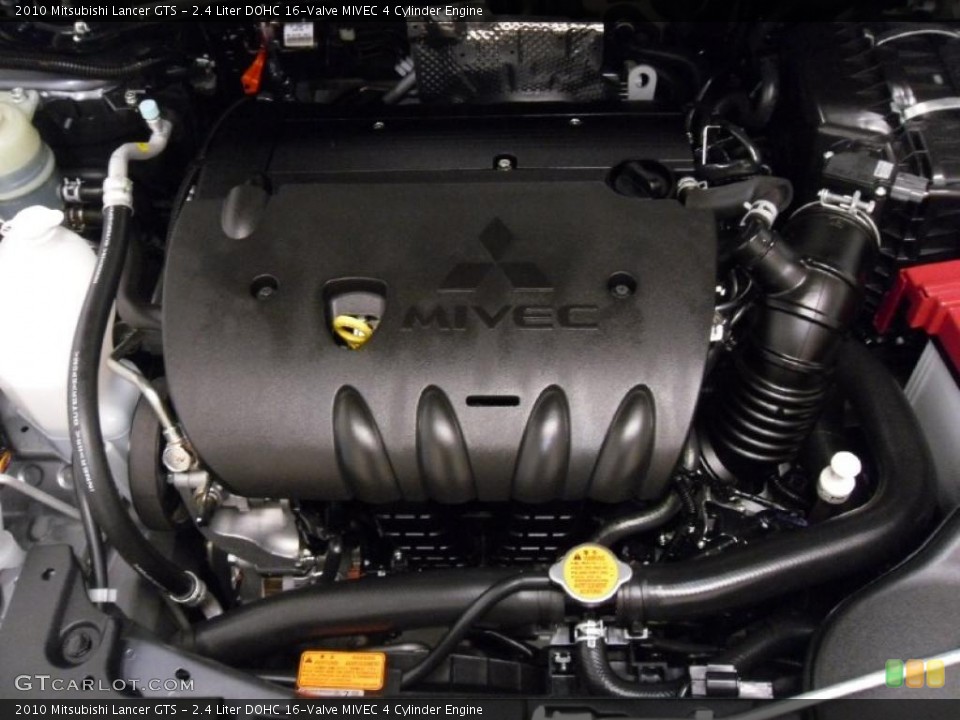 2.4 Liter DOHC 16-Valve MIVEC 4 Cylinder Engine for the 2010 Mitsubishi Lancer #37918514