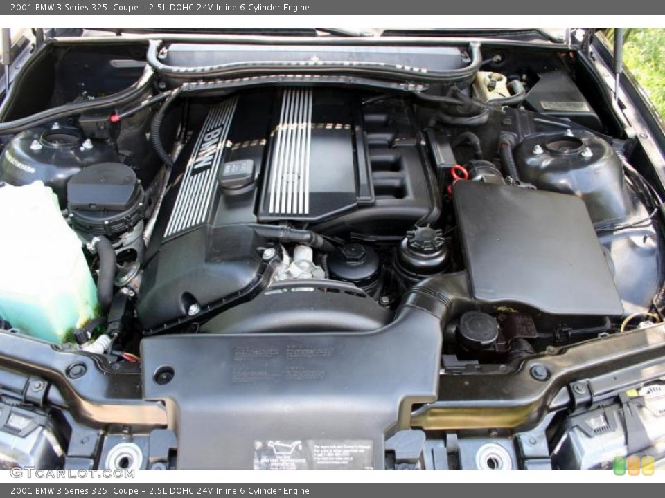 2.5L DOHC 24V Inline 6 Cylinder Engine for the 2001 BMW 3 Series #37934654