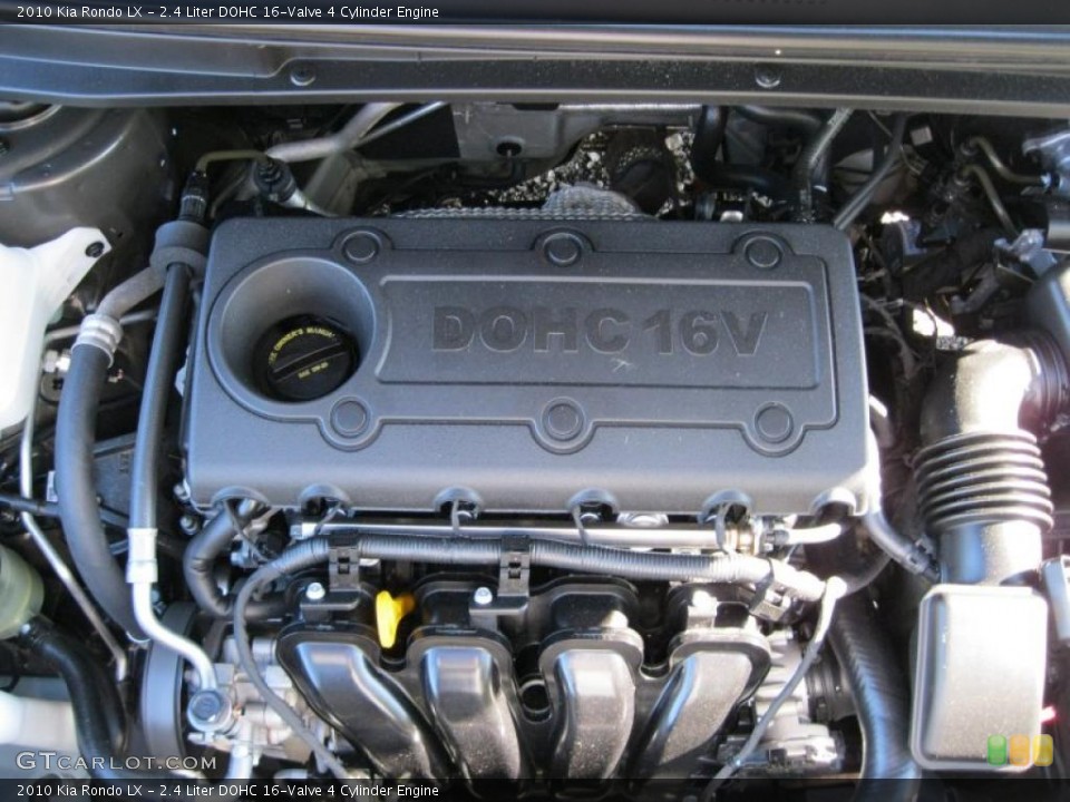 2.4 Liter DOHC 16-Valve 4 Cylinder Engine for the 2010 Kia Rondo #37935586