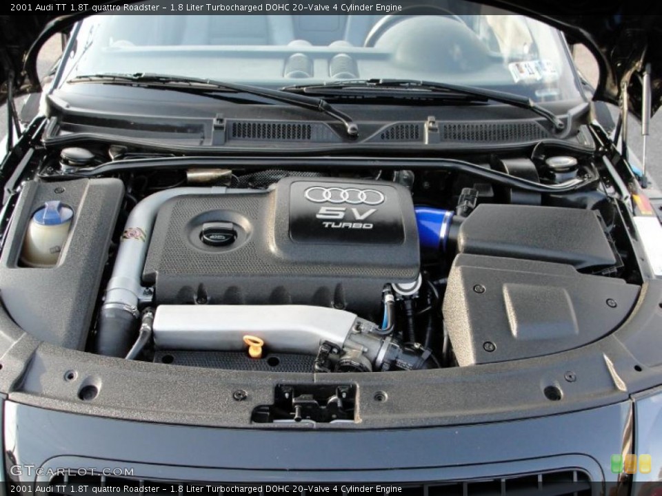 1.8 Liter Turbocharged DOHC 20-Valve 4 Cylinder Engine for the 2001 Audi TT #37940646