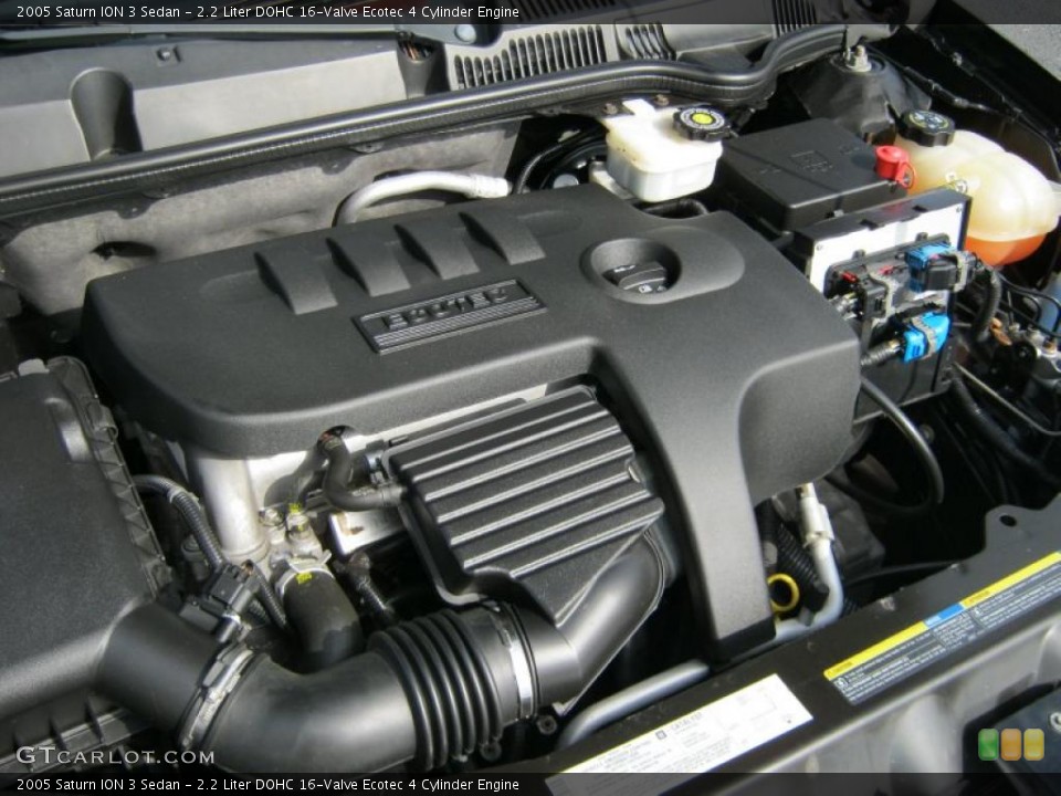 2.2 Liter DOHC 16-Valve Ecotec 4 Cylinder Engine for the 2005 Saturn ION #37943475