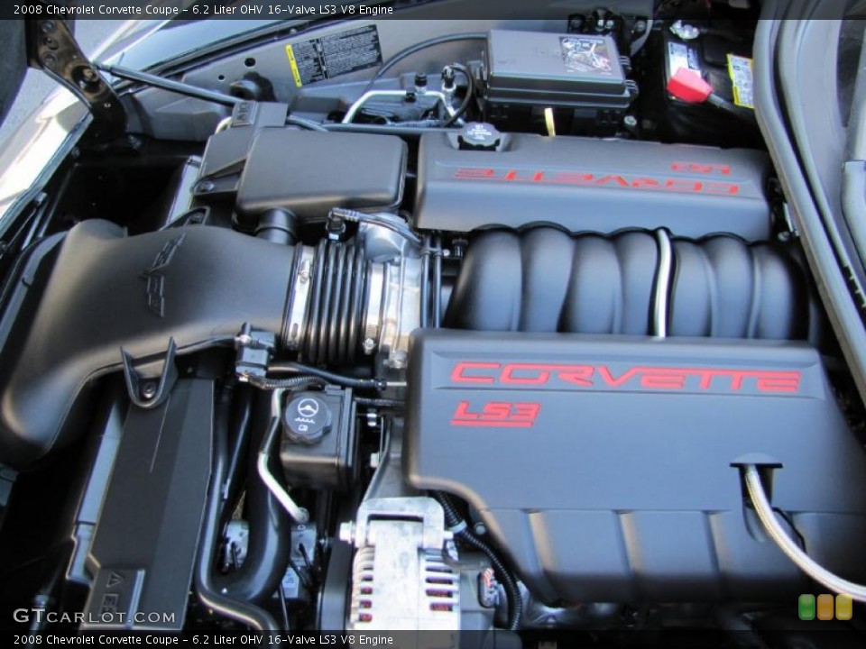 6.2 Liter OHV 16-Valve LS3 V8 Engine for the 2008 Chevrolet Corvette #37947052