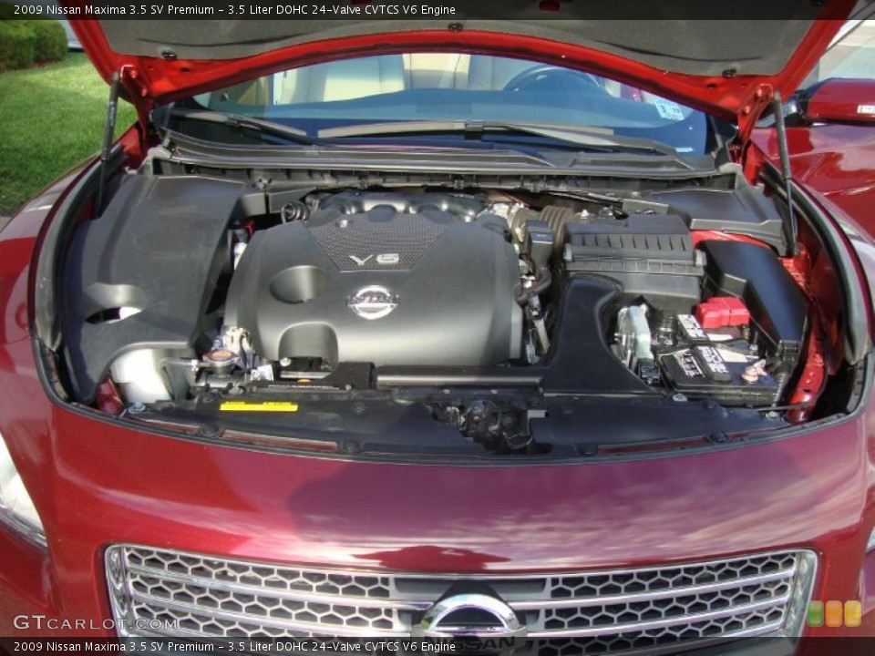 3.5 Liter DOHC 24-Valve CVTCS V6 Engine for the 2009 Nissan Maxima #37954244