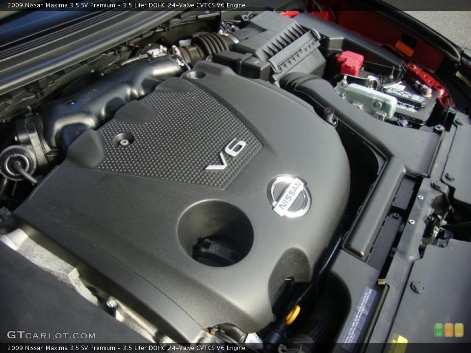 3.5 Liter DOHC 24-Valve CVTCS V6 Engine for the 2009 Nissan Maxima #37954260