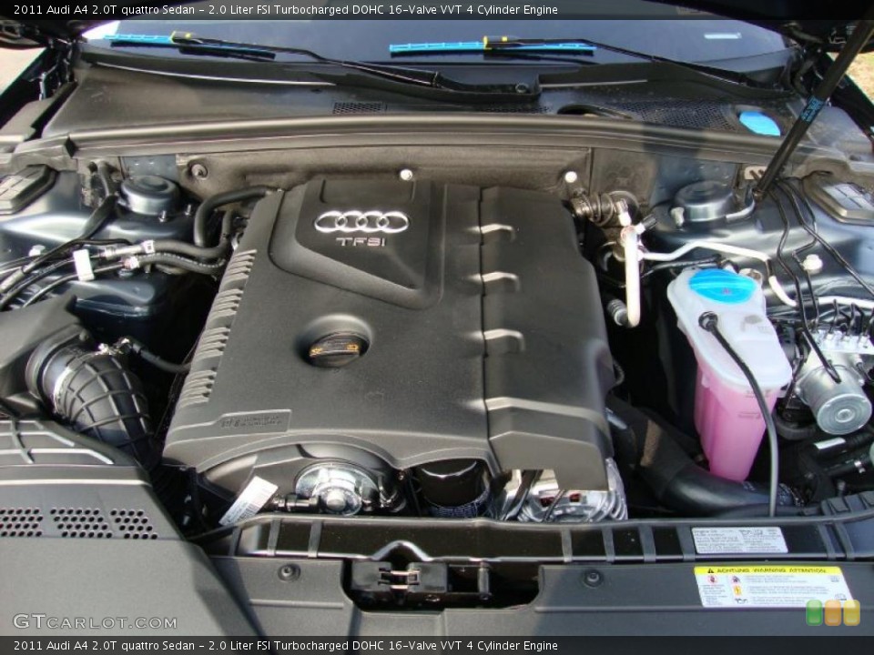 2.0 Liter FSI Turbocharged DOHC 16-Valve VVT 4 Cylinder Engine for the 2011 Audi A4 #37963012