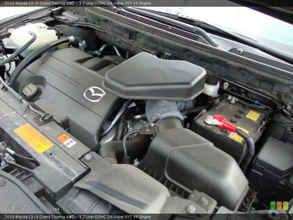 3.7 Liter DOHC 24-Valve VVT V6 Engine for the 2010 Mazda CX-9 #37968400