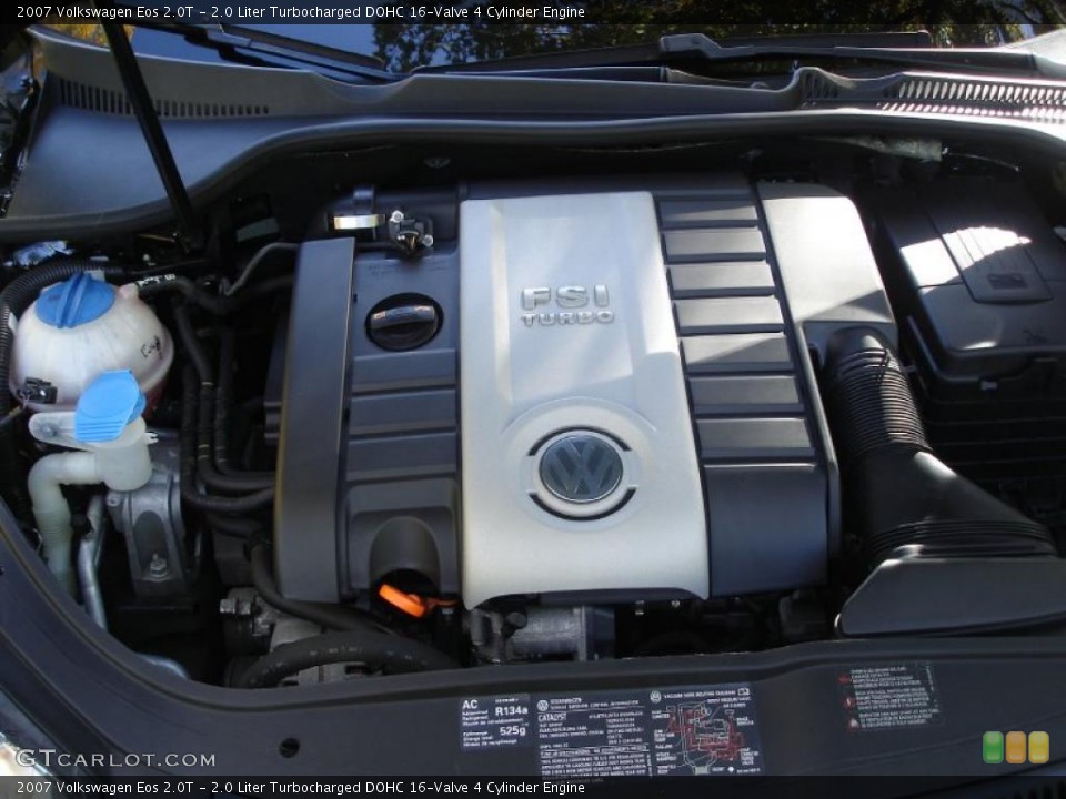 2.0 Liter Turbocharged DOHC 16-Valve 4 Cylinder Engine for the 2007 Volkswagen Eos #37968996