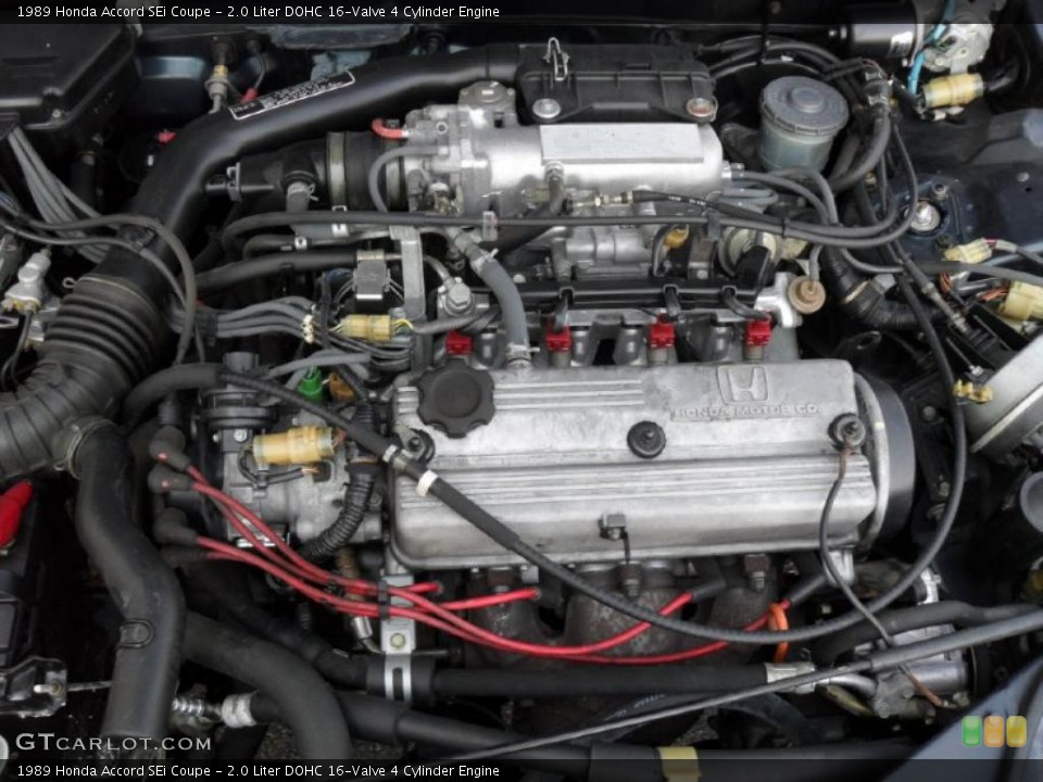 2.0 Liter DOHC 16-Valve 4 Cylinder 1989 Honda Accord Engine
