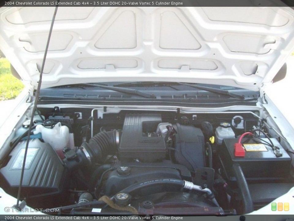 3.5 Liter DOHC 20-Valve Vortec 5 Cylinder Engine for the 2004 Chevrolet Colorado #37981248