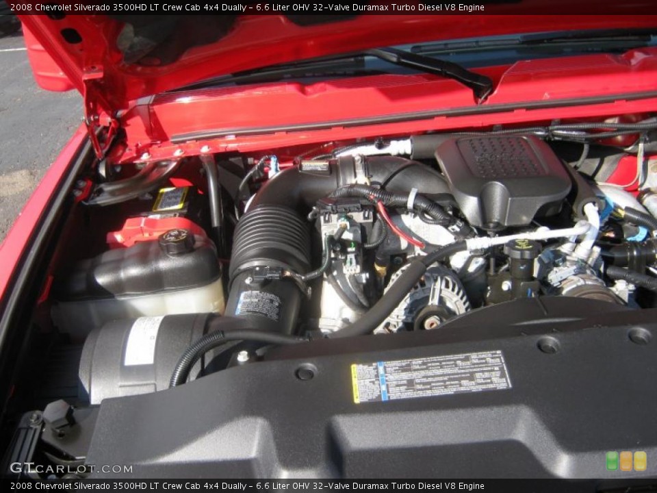 6.6 Liter OHV 32-Valve Duramax Turbo Diesel V8 Engine for the 2008 Chevrolet Silverado 3500HD #37985092