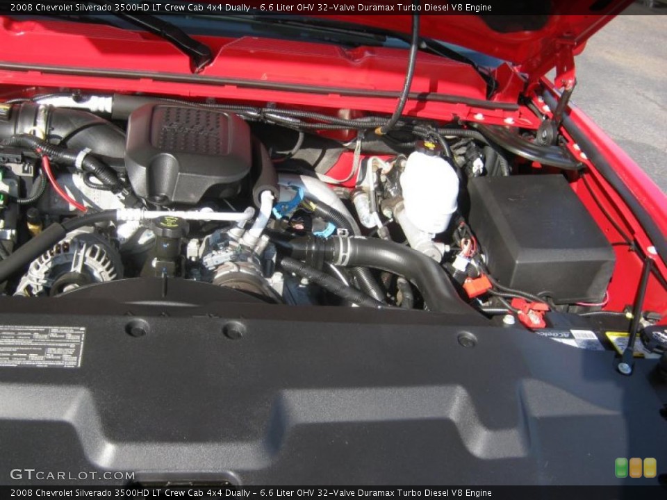 6.6 Liter OHV 32-Valve Duramax Turbo Diesel V8 Engine for the 2008 Chevrolet Silverado 3500HD #37985108