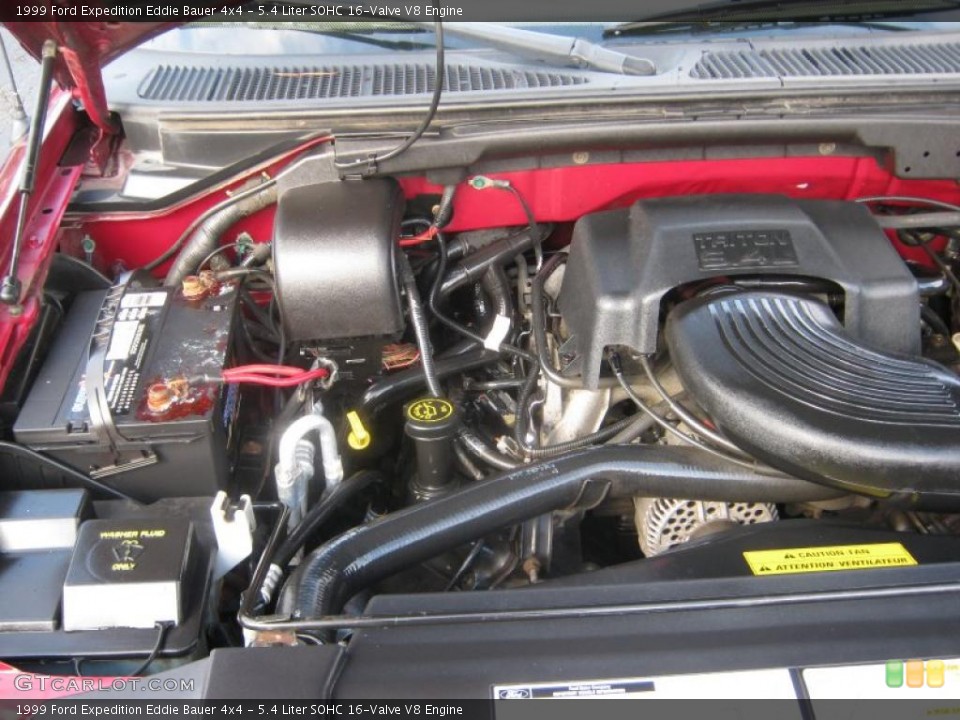 5.4 Liter SOHC 16-Valve V8 Engine for the 1999 Ford Expedition #37985937