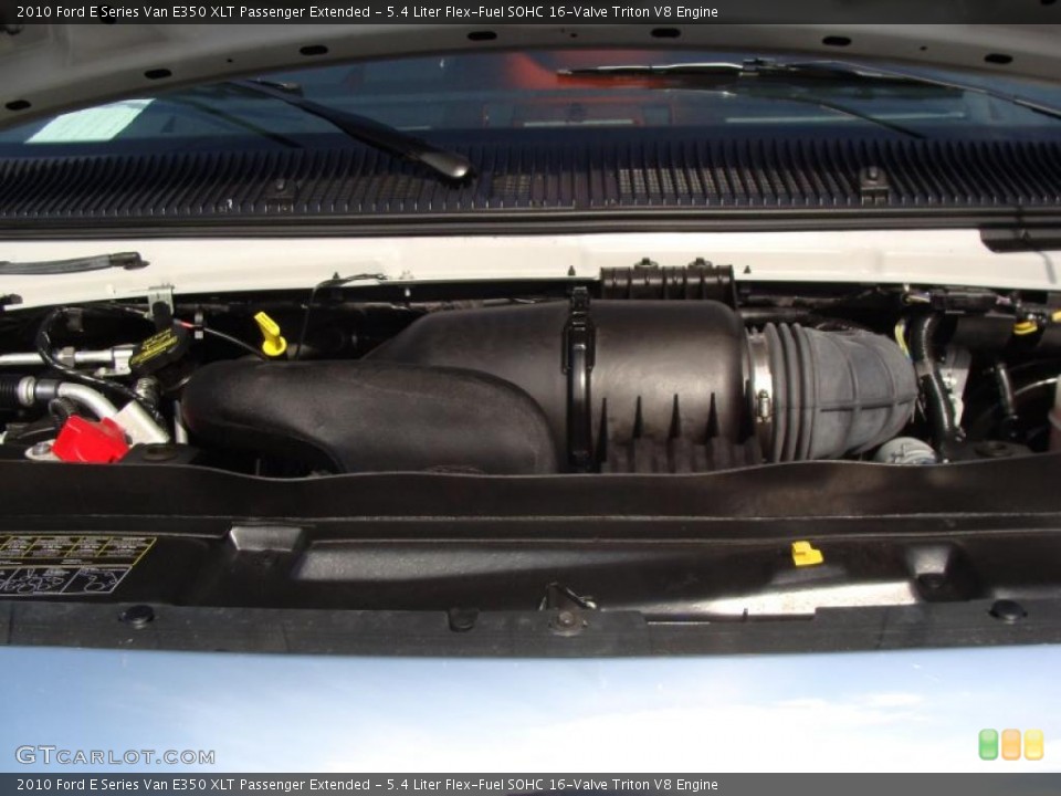 5.4 Liter Flex-Fuel SOHC 16-Valve Triton V8 Engine for the 2010 Ford E Series Van #37988245