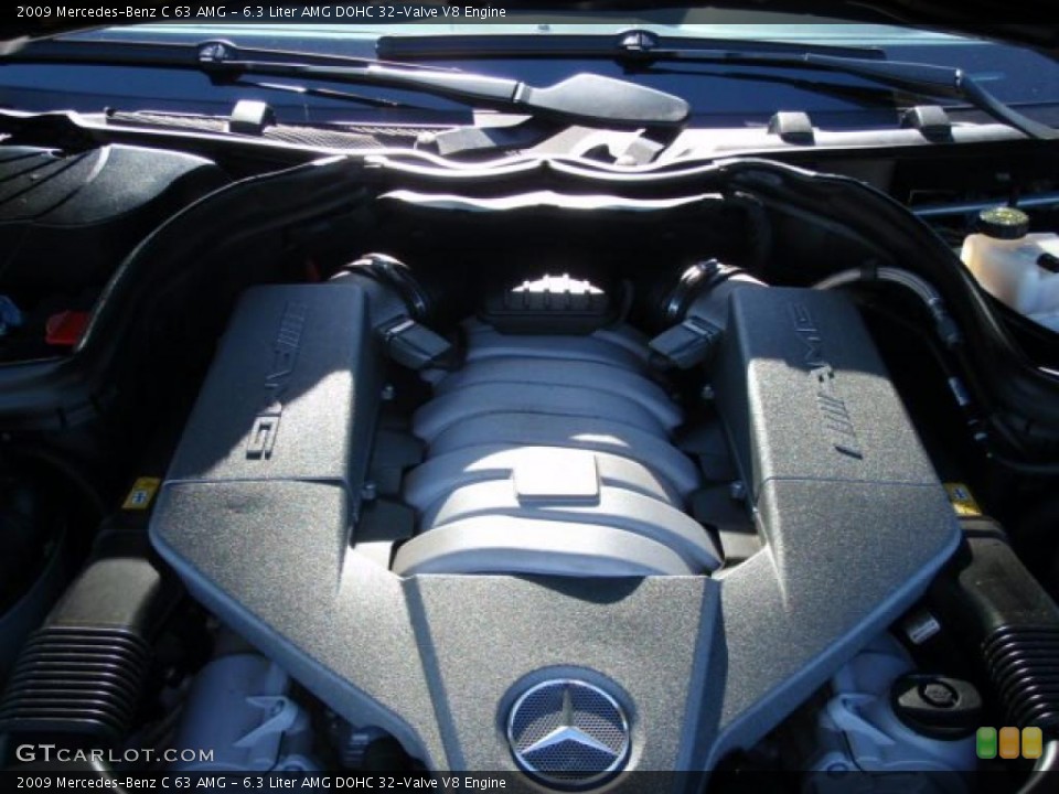 6.3 Liter AMG DOHC 32-Valve V8 Engine for the 2009 Mercedes-Benz C #37988673