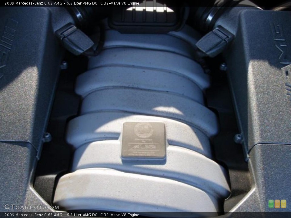 6.3 Liter AMG DOHC 32-Valve V8 Engine for the 2009 Mercedes-Benz C #37988717