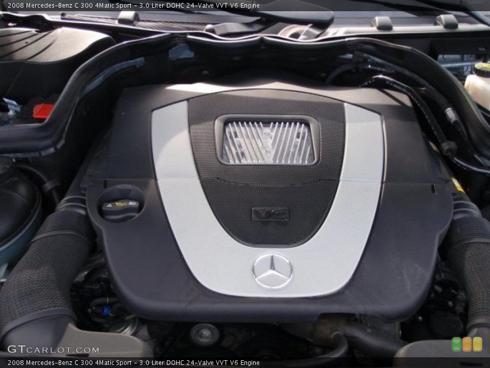 3.0 Liter DOHC 24-Valve VVT V6 Engine for the 2008 Mercedes-Benz C #37989165
