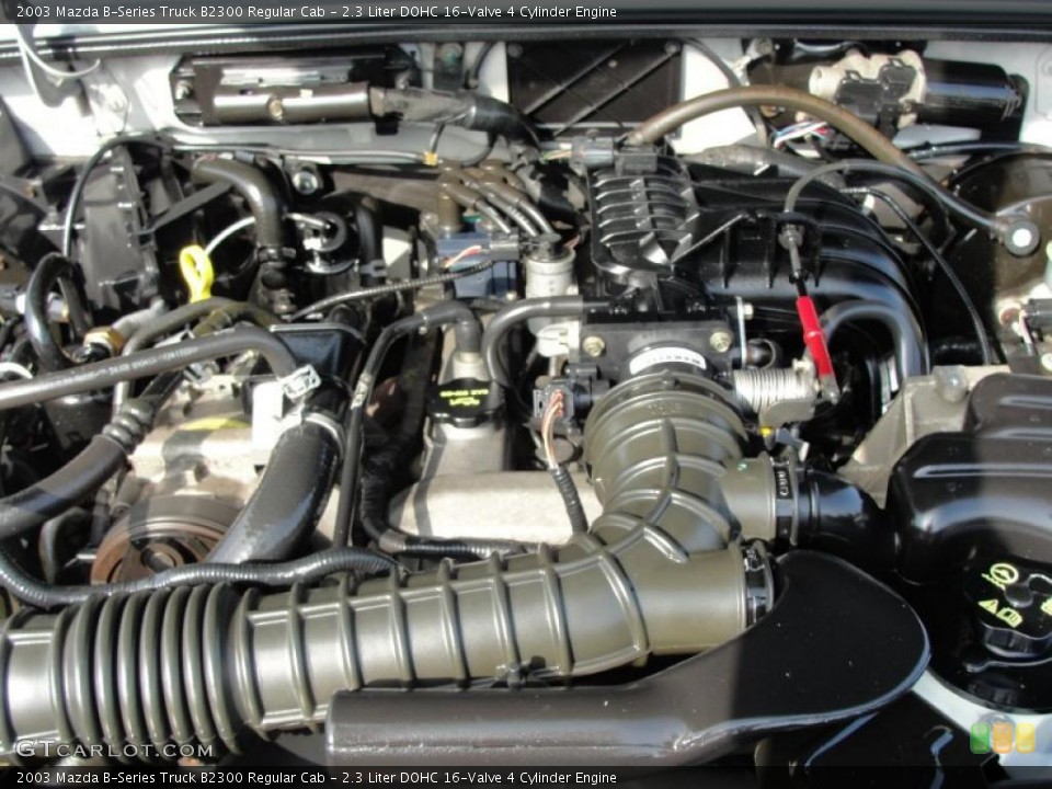 2.3 Liter DOHC 16-Valve 4 Cylinder 2003 Mazda B-Series Truck Engine