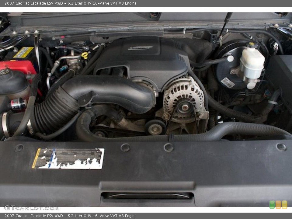 6.2 Liter OHV 16-Valve VVT V8 Engine for the 2007 Cadillac Escalade #37992849