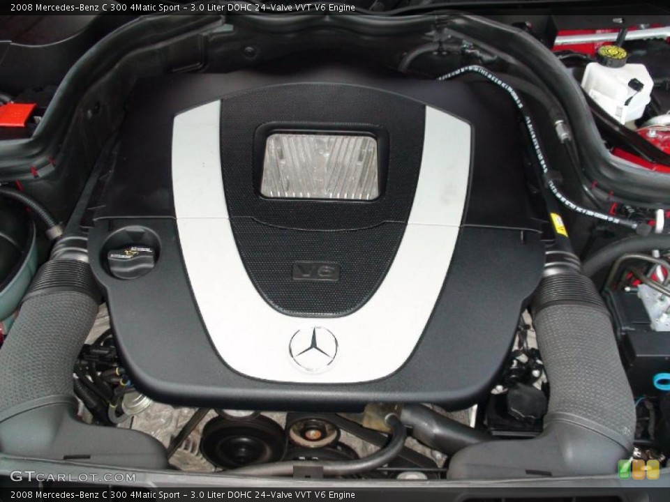 3.0 Liter DOHC 24-Valve VVT V6 Engine for the 2008 Mercedes-Benz C #38006354