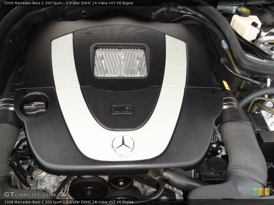 3.0 Liter DOHC 24-Valve VVT V6 Engine for the 2008 Mercedes-Benz C #38006786