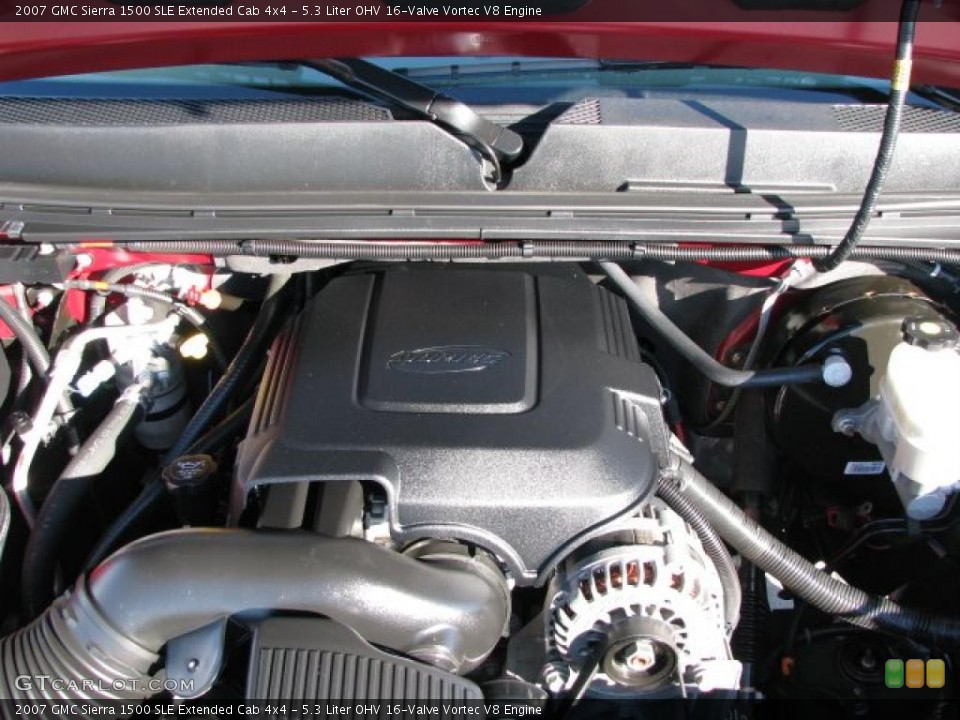 5.3 Liter OHV 16-Valve Vortec V8 Engine for the 2007 GMC Sierra 1500 #38016184