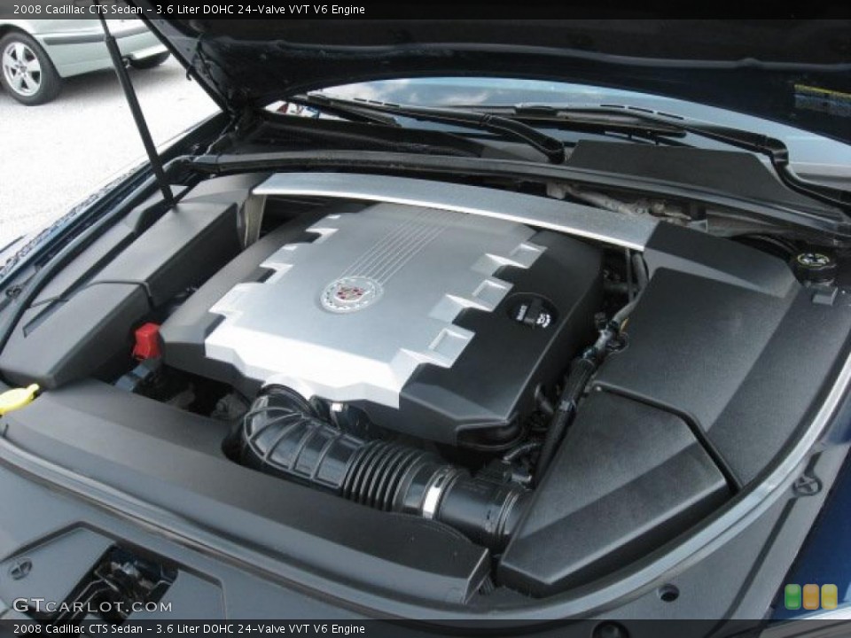 3.6 Liter DOHC 24-Valve VVT V6 Engine for the 2008 Cadillac CTS #38024984