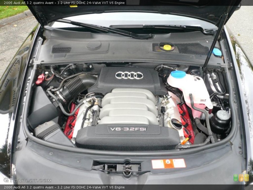 3.2 Liter FSI DOHC 24-Valve VVT V6 Engine for the 2006 Audi A6 #38031012