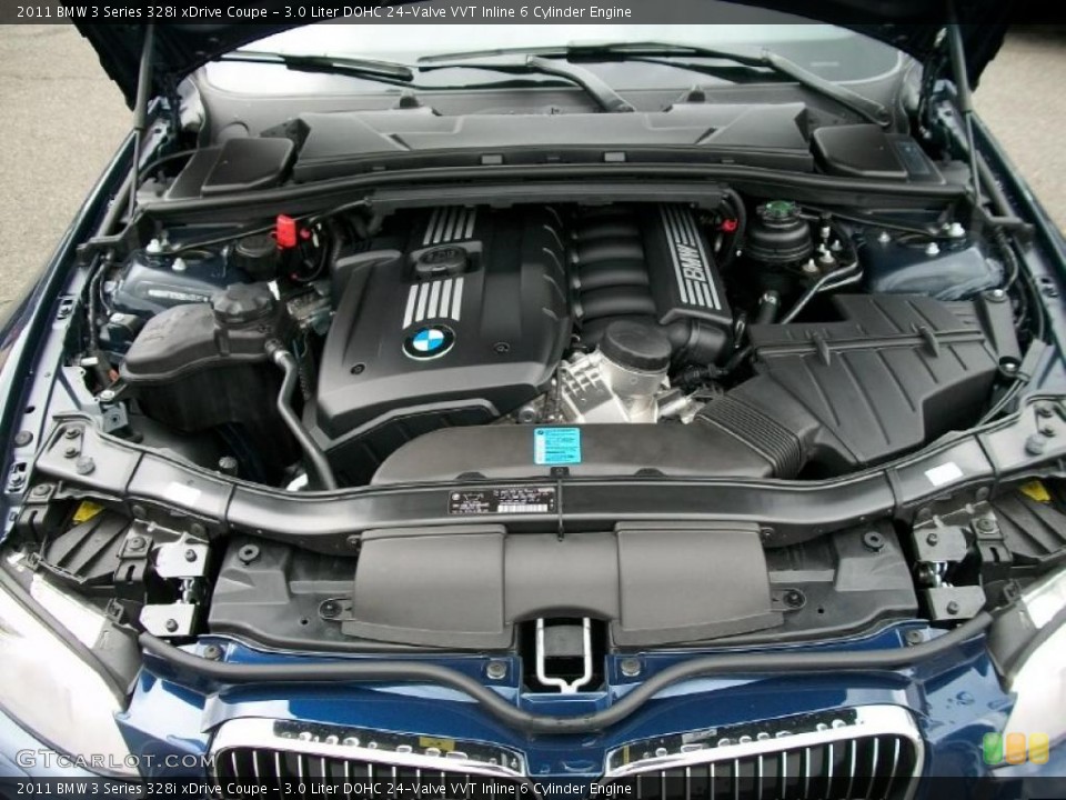 3.0 Liter DOHC 24-Valve VVT Inline 6 Cylinder Engine for the 2011 BMW 3 Series #38040694