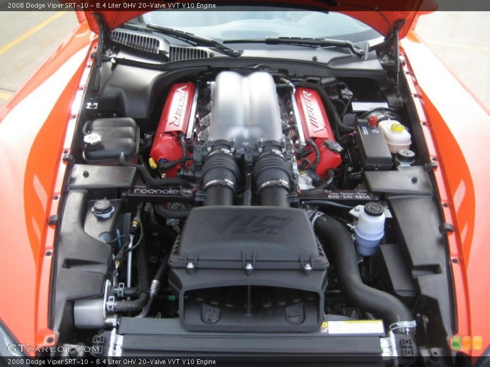 8.4 Liter OHV 20-Valve VVT V10 Engine for the 2008 Dodge Viper #38041406