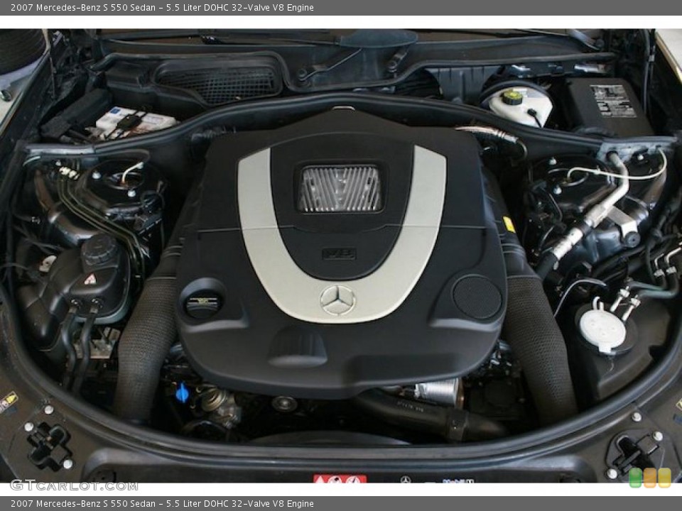 5.5 Liter DOHC 32-Valve V8 Engine for the 2007 Mercedes-Benz S #38048836