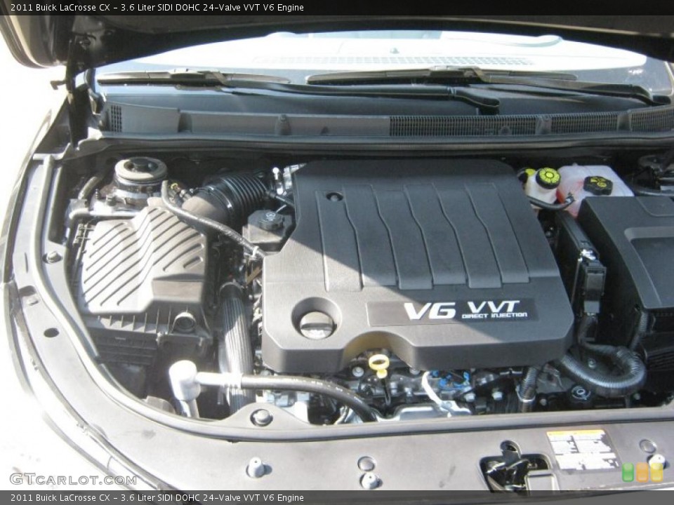 3.6 Liter SIDI DOHC 24-Valve VVT V6 Engine for the 2011 Buick LaCrosse #38053722
