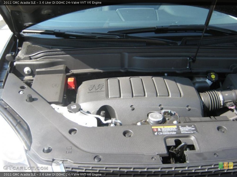 3.6 Liter DI DOHC 24-Valve VVT V6 Engine for the 2011 GMC Acadia #38056294