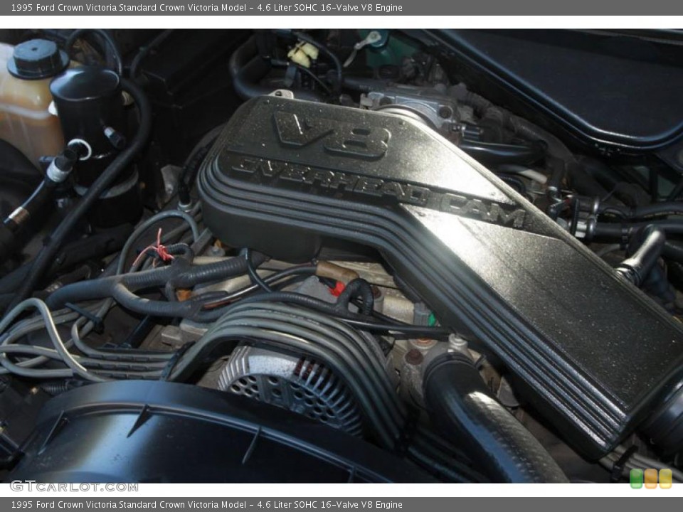 4.6 Liter SOHC 16-Valve V8 1995 Ford Crown Victoria Engine