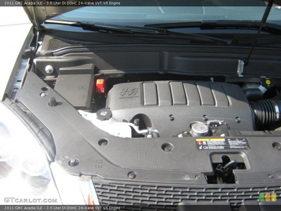 3.6 Liter DI DOHC 24-Valve VVT V6 Engine for the 2011 GMC Acadia #38057602