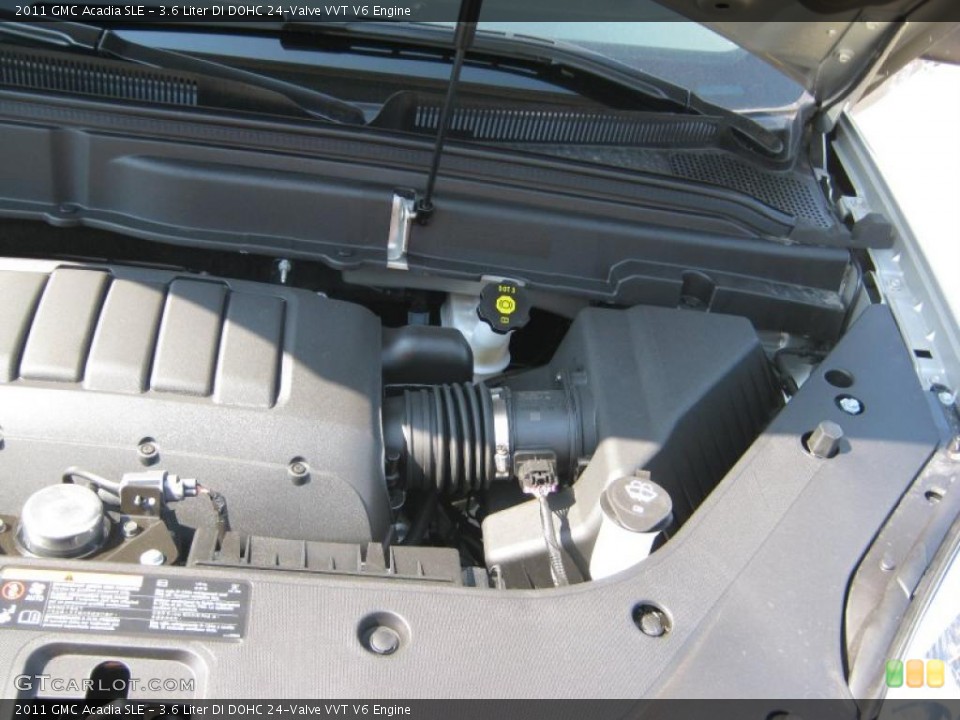 3.6 Liter DI DOHC 24-Valve VVT V6 Engine for the 2011 GMC Acadia #38057622