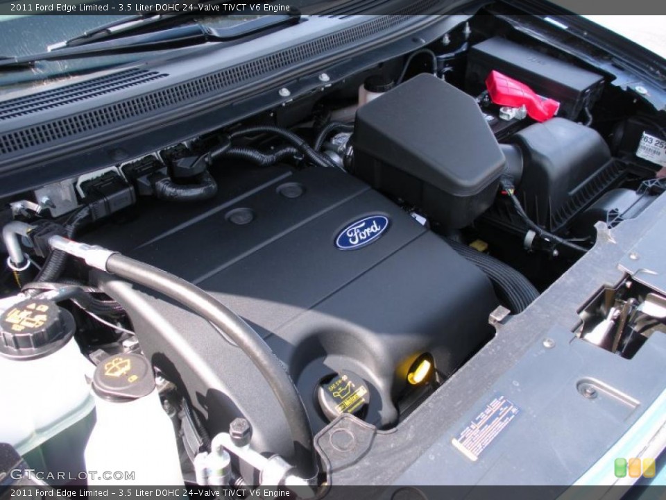 3.5 Liter DOHC 24-Valve TiVCT V6 Engine for the 2011 Ford Edge #38061319