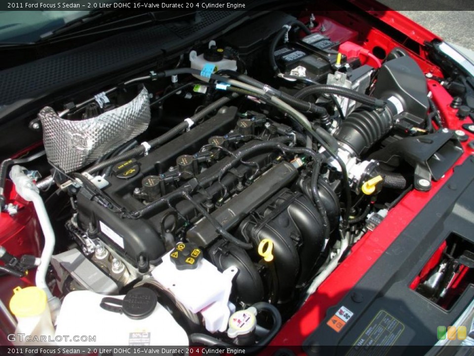 2.0 Liter DOHC 16-Valve Duratec 20 4 Cylinder Engine for the 2011 Ford Focus #38061724
