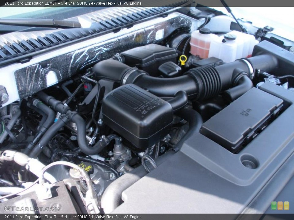 5.4 Liter SOHC 24-Valve Flex-Fuel V8 Engine for the 2011 Ford Expedition #38062450