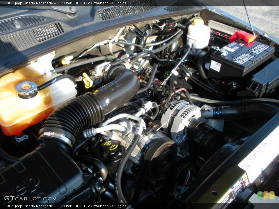 3.7 Liter SOHC 12V Powertech V6 Engine for the 2006 Jeep Liberty #38064660