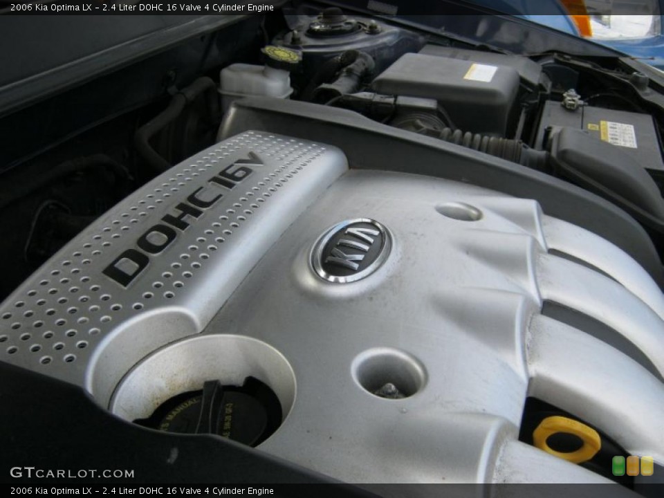 2.4 Liter DOHC 16 Valve 4 Cylinder Engine for the 2006 Kia Optima #38067963