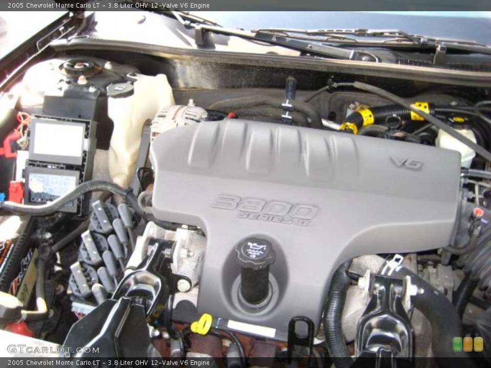 3.8 Liter OHV 12-Valve V6 Engine for the 2005 Chevrolet Monte Carlo #38068581