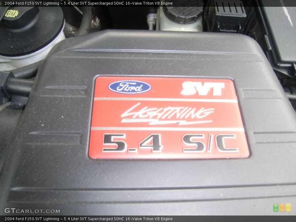 5.4 Liter SVT Supercharged SOHC 16-Valve Triton V8 Engine for the 2004 Ford F150 #38071133