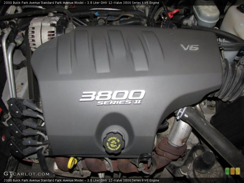 3.8 Liter OHV 12-Valve 3800 Series II V6 2000 Buick Park Avenue Engine