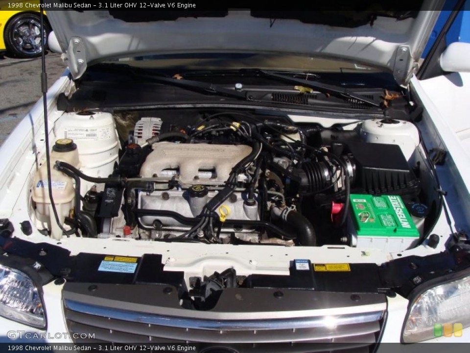 3.1 Liter OHV 12-Valve V6 Engine for the 1998 Chevrolet Malibu #38074194