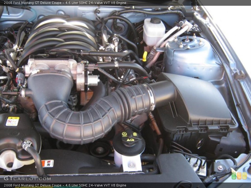 4.6 Liter SOHC 24-Valve VVT V8 Engine for the 2008 Ford Mustang #38082331