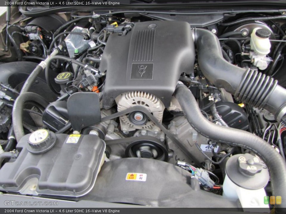 4.6 Liter SOHC 16-Valve V8 Engine for the 2004 Ford Crown Victoria #38082719