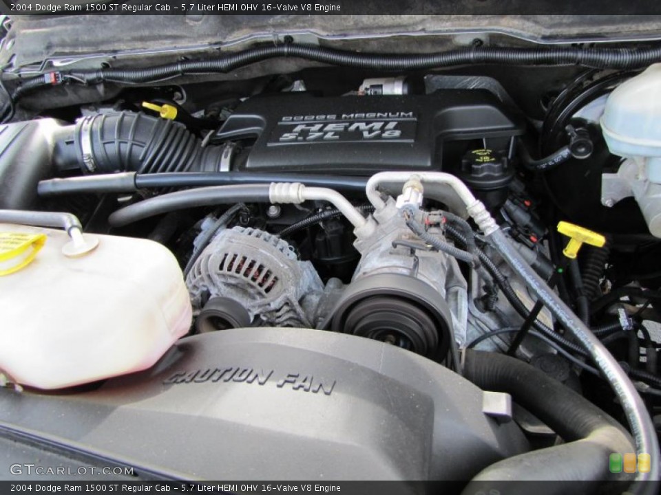 5.7 Liter HEMI OHV 16-Valve V8 Engine for the 2004 Dodge Ram 1500 #38086059