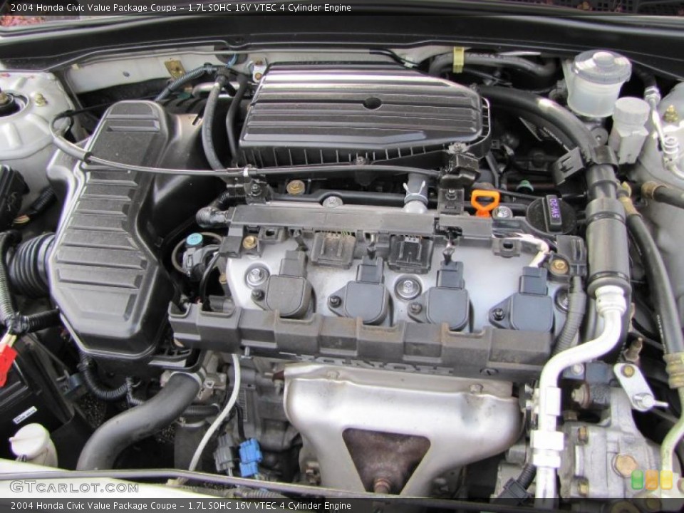 1.7L SOHC 16V VTEC 4 Cylinder Engine for the 2004 Honda Civic #38086803