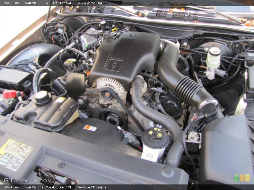 4.6 Liter SOHC 16-Valve V8 Engine for the 2004 Ford Crown Victoria #38087899