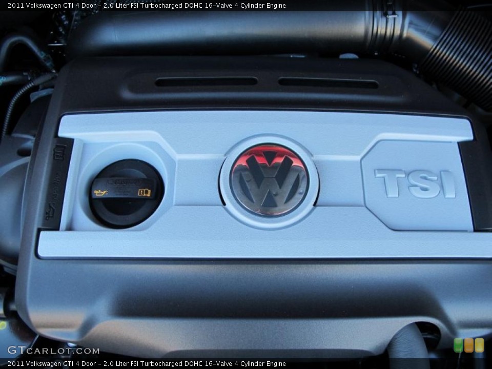 2.0 Liter FSI Turbocharged DOHC 16-Valve 4 Cylinder Engine for the 2011 Volkswagen GTI #38091615
